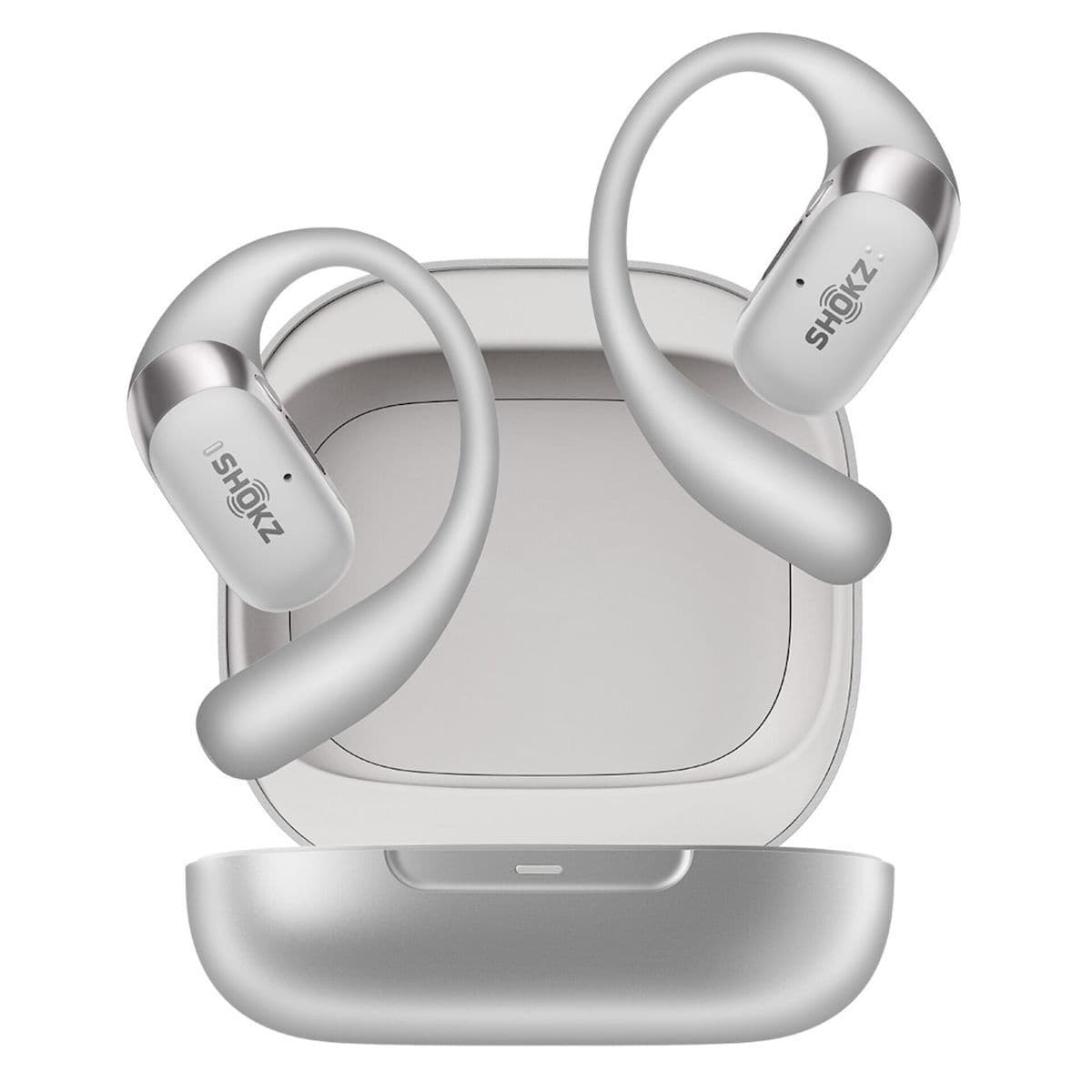 Shokz OpenFit 2+ Open Ear Bluetooth Handsfree Ακουστικά με Αντοχή στον Ιδρώτα και Θήκη Φόρτισης Γκρι 3