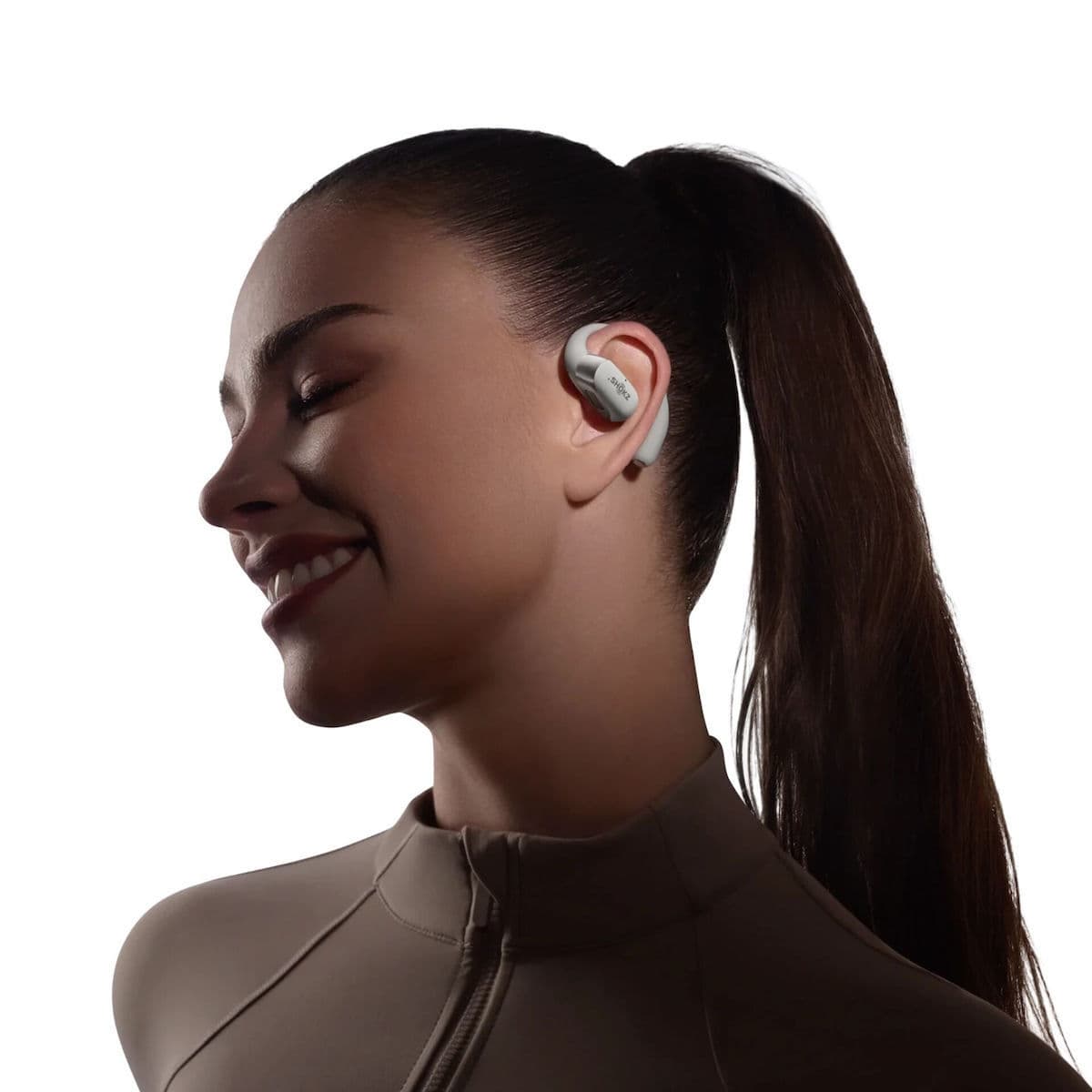 Shokz OpenFit 2+ Open Ear Bluetooth Handsfree Ακουστικά με Αντοχή στον Ιδρώτα και Θήκη Φόρτισης Γκρι 6