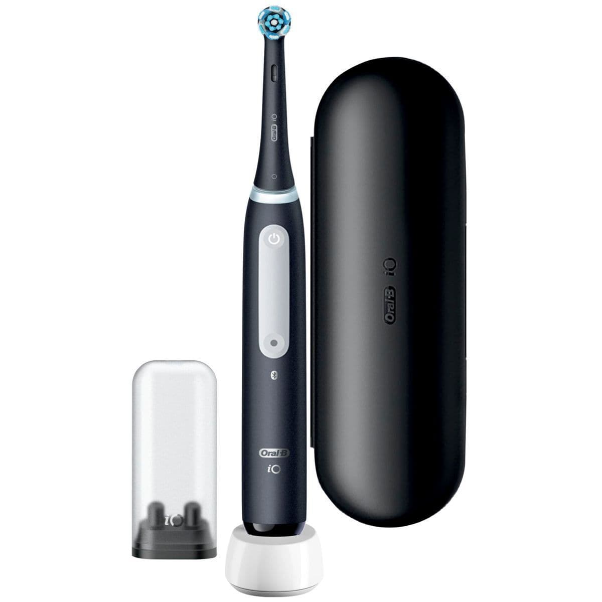 Oral-B iO Series 4 Ηλεκτρική Οδοντόβουρτσα με Χρονομετρητή, Αισθητήρα Πίεσης και Θήκη Ταξιδίου Matt Black 6