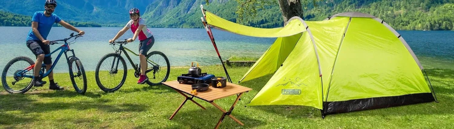 Promis Alpenair Pro Σκηνή Camping Igloo Πράσινη με Διπλό Πανί 3 Εποχών για 3 Άτομα 180x210x120εκ. 3