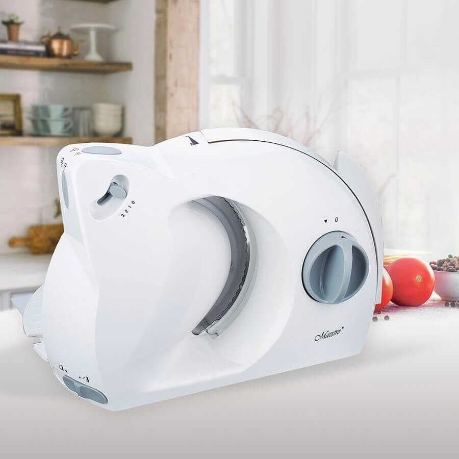 Maestro MR-590 Ηλεκτρικό Μαχαίρι 150W Λευκό 4