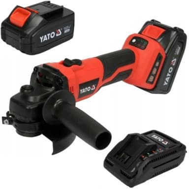 Yato YT-828295 Τροχός 125mm Μπαταρίας Brushless με Ρύθμιση Στροφών 18V Solo 5