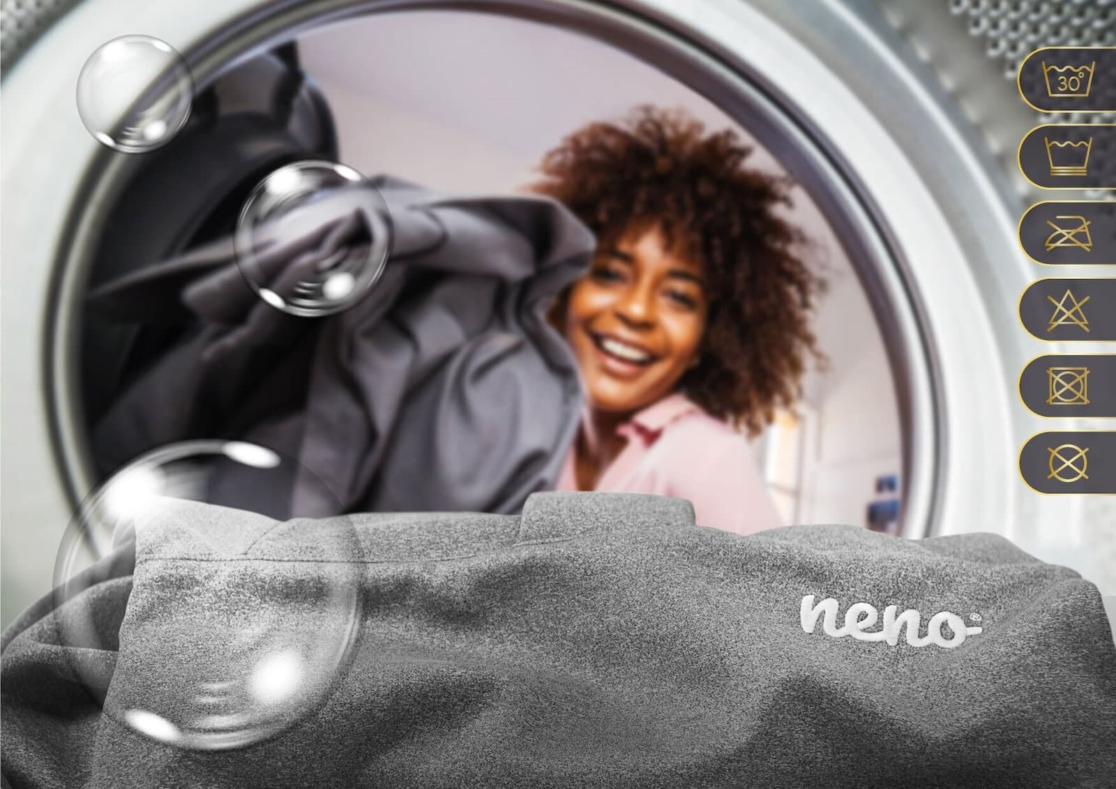 Neno Χειροκίνητο Relax Μωρού Γκρι για Παιδί έως 9kg 1990004 12