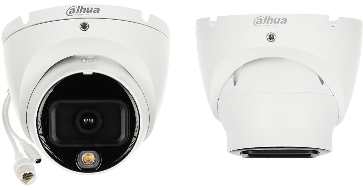 Dahua IPC-HDW1839T-A-IL-S6 IP Κάμερα Παρακολούθησης 4K Αδιάβροχη με Μικρόφωνο και Φακό 2.8mm 4