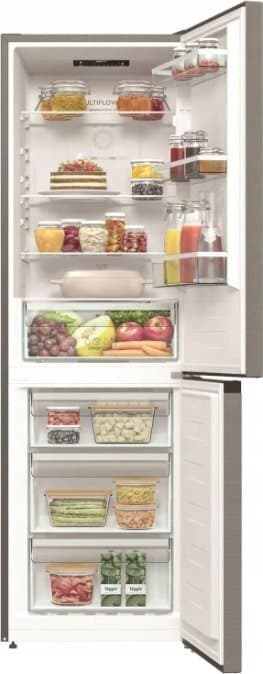 Gorenje Ψυγειοκαταψύκτης 300lt NoFrost Υ185xΠ60xΒ59.2εκ. Inox NRK61CS2XL4 5