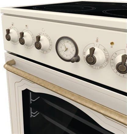 Gorenje GECS5B70CLI Κουζίνα 70lt με Κεραμικές Εστίες Π50εκ. Μπεζ 5