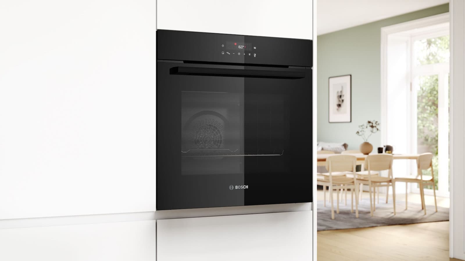 Bosch HBA571BB4 Φούρνος άνω Πάγκου 71lt Π59.4εκ. Μαύρος 2