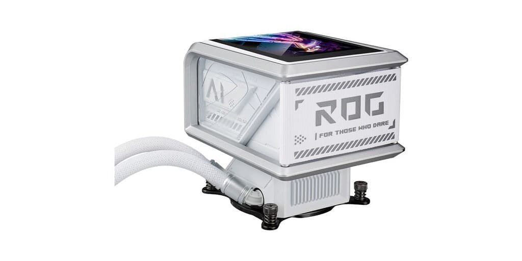 Asus ROG Ryuo IV SLC 360 ARGB Υδρόψυξη AIO CPU με 3 Ανεμιστήρες 120mm Λευκή 5