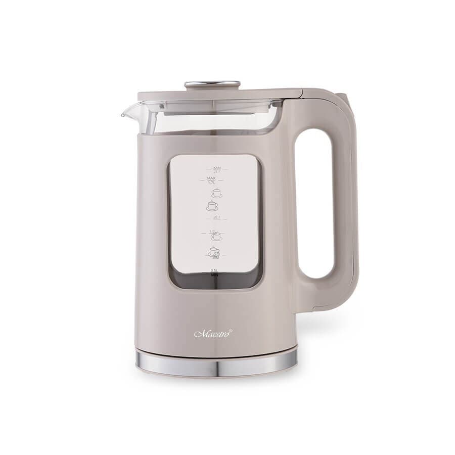 Maestro Βραστήρας 1.7lt 2200W Μπεζ MR-065-BEIGE 4