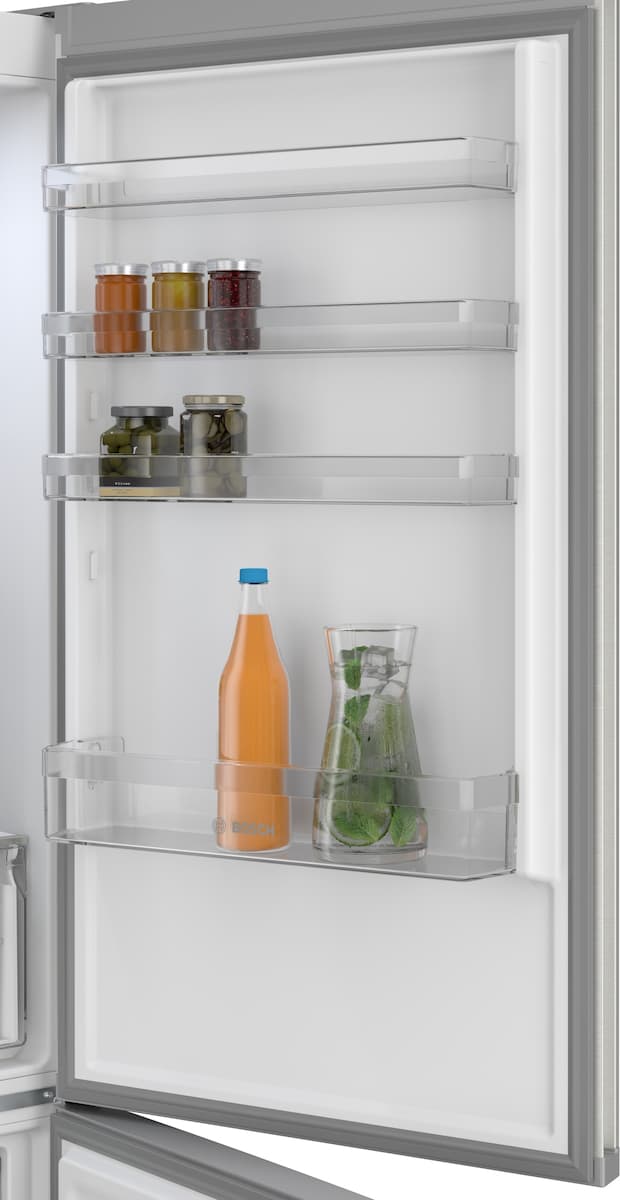 Bosch Ψυγειοκαταψύκτης 440lt Total NoFrost Υ203xΠ70xΒ66.7εκ. Inox KGN492IDF 22