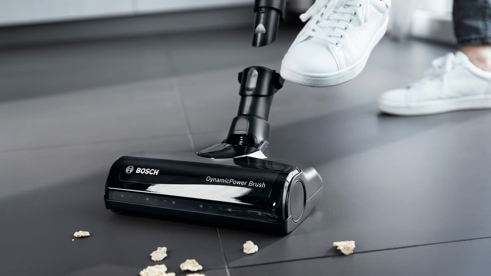 Bosch Unlimited 7 Επαναφορτιζόμενη Σκούπα 2 σε 1 Stick & Χειρός 18V Μαύρη 30