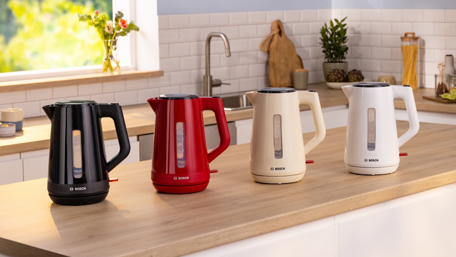 Bosch MyMoment Βραστήρας 1.7lt 2400W Κόκκινος 11