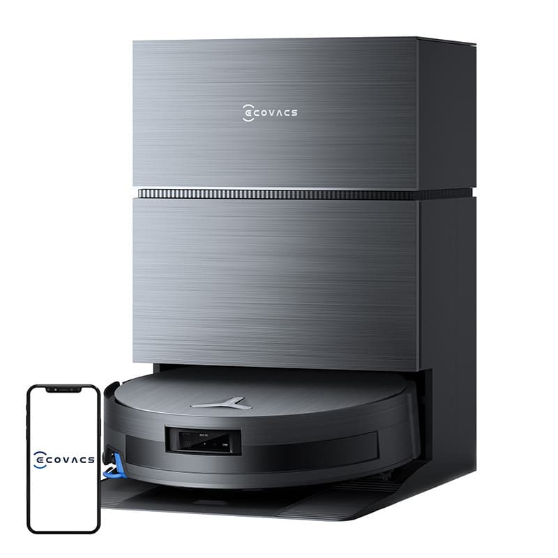 Ecovacs Deebot X11 Pro Omni Σκούπα Ρομπότ με Χαρτογράφηση Laser & Απορρόφηση 19500Pa Μαύρη 2