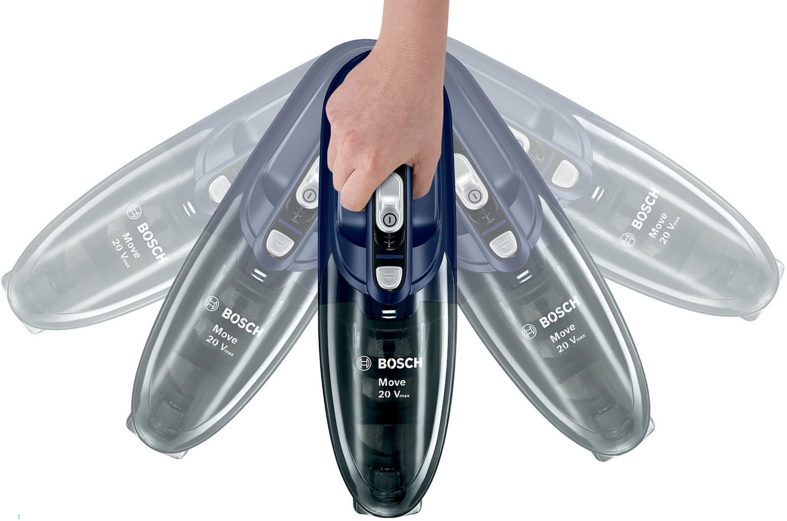 Bosch Επαναφορτιζόμενο Σκουπάκι Χειρός 18V Μπλε 11