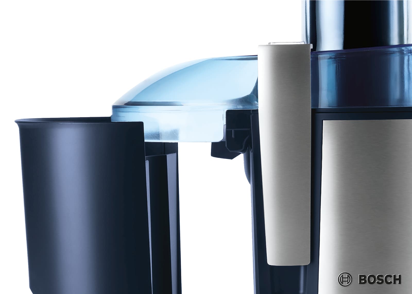 Bosch MES3500 Αποχυμωτής 700W Inox Μαύρος 12