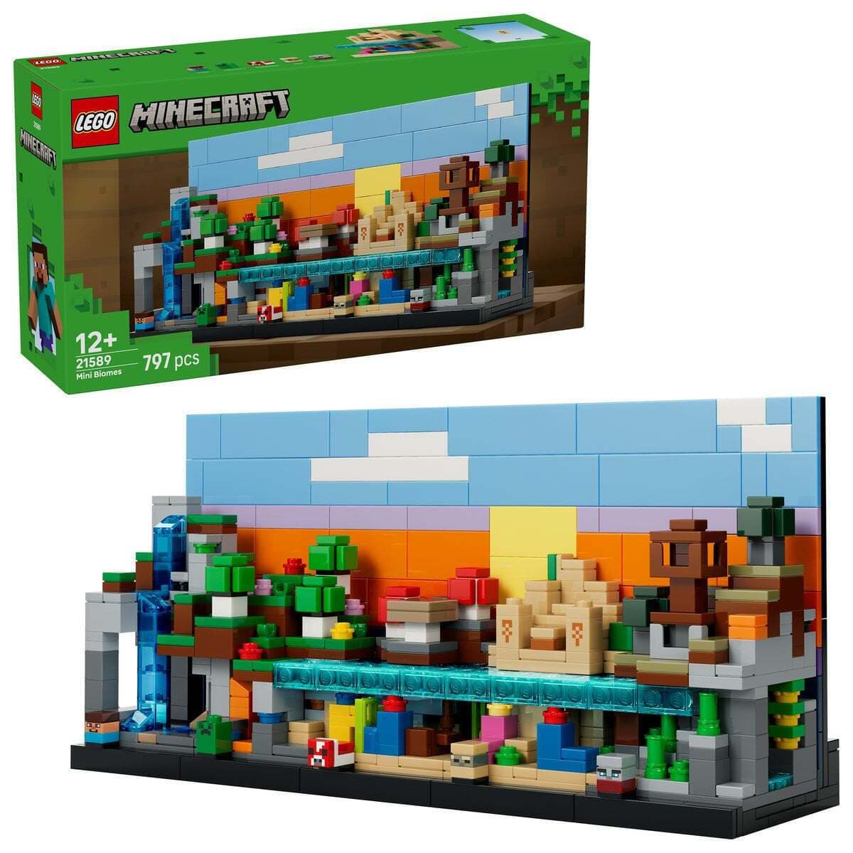 LEGO Minecraft Mini Biomes για 12+ Ετών 797τμχ 21589 8