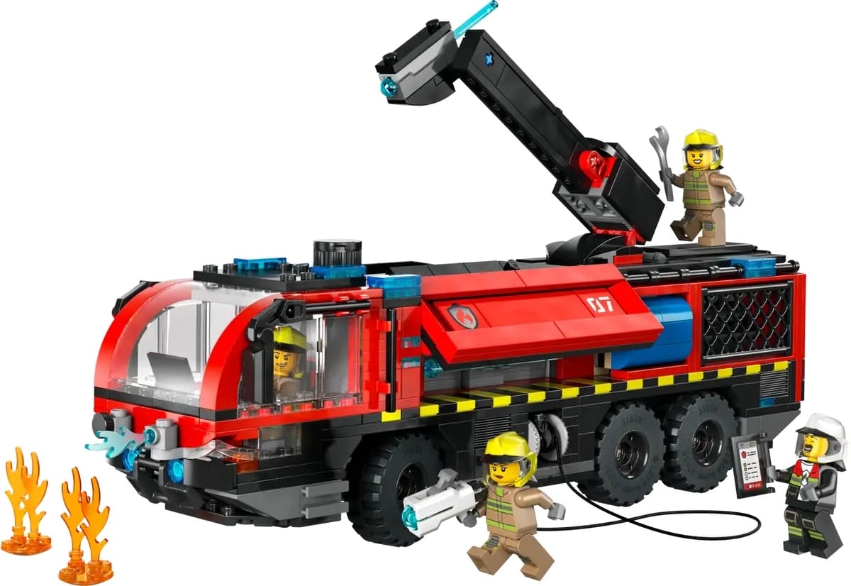 LEGO City Airport Fire Truck για 7+ Ετών 691τμχ 60499 2