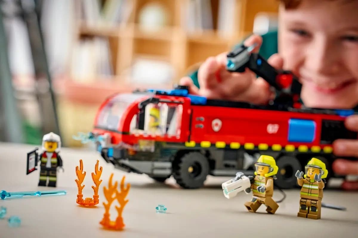 LEGO City Airport Fire Truck για 7+ Ετών 691τμχ 60499 10