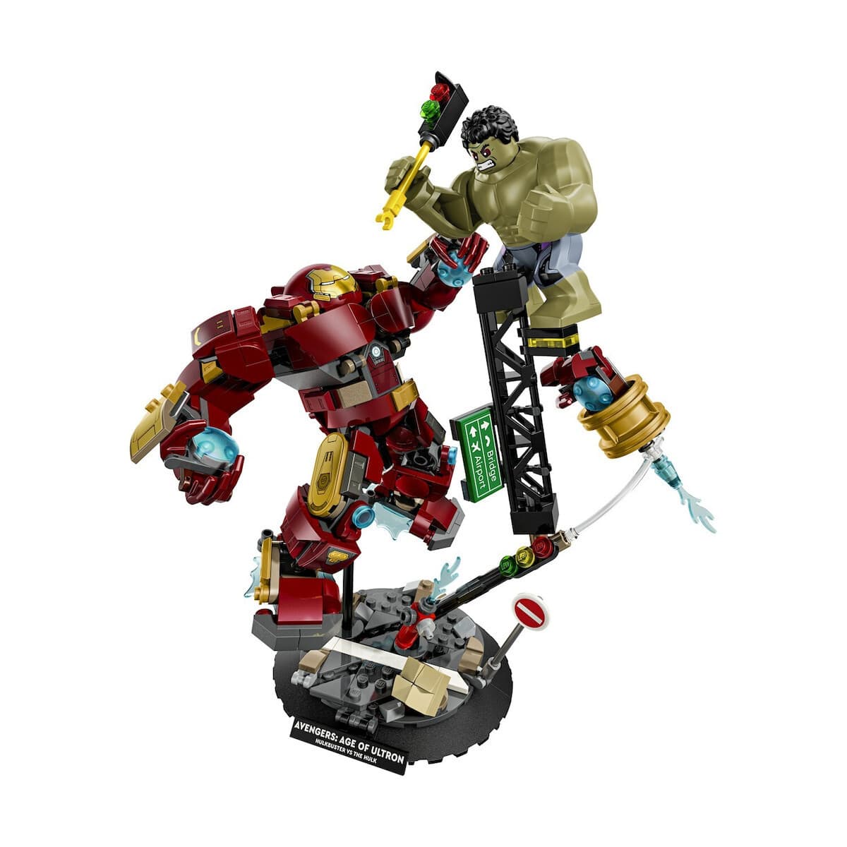 LEGO Marvel Epic Battle: Hulkbuster vs. The Hulk για 9+ Ετών 413τμχ 76343 3