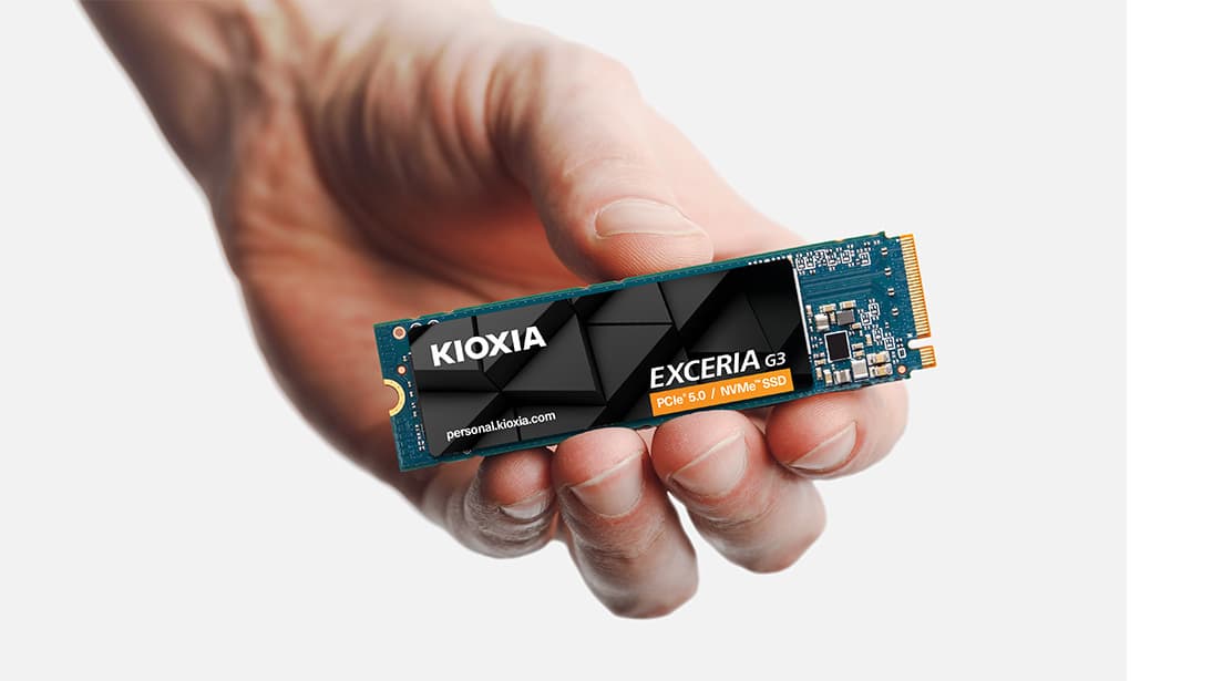 Kioxia EXCERIA G3 SSD 1TB τύπου M.2 με σύνδεση PCI Express 5.0 (PS5 Compatible) LVC10Z001TG8 2