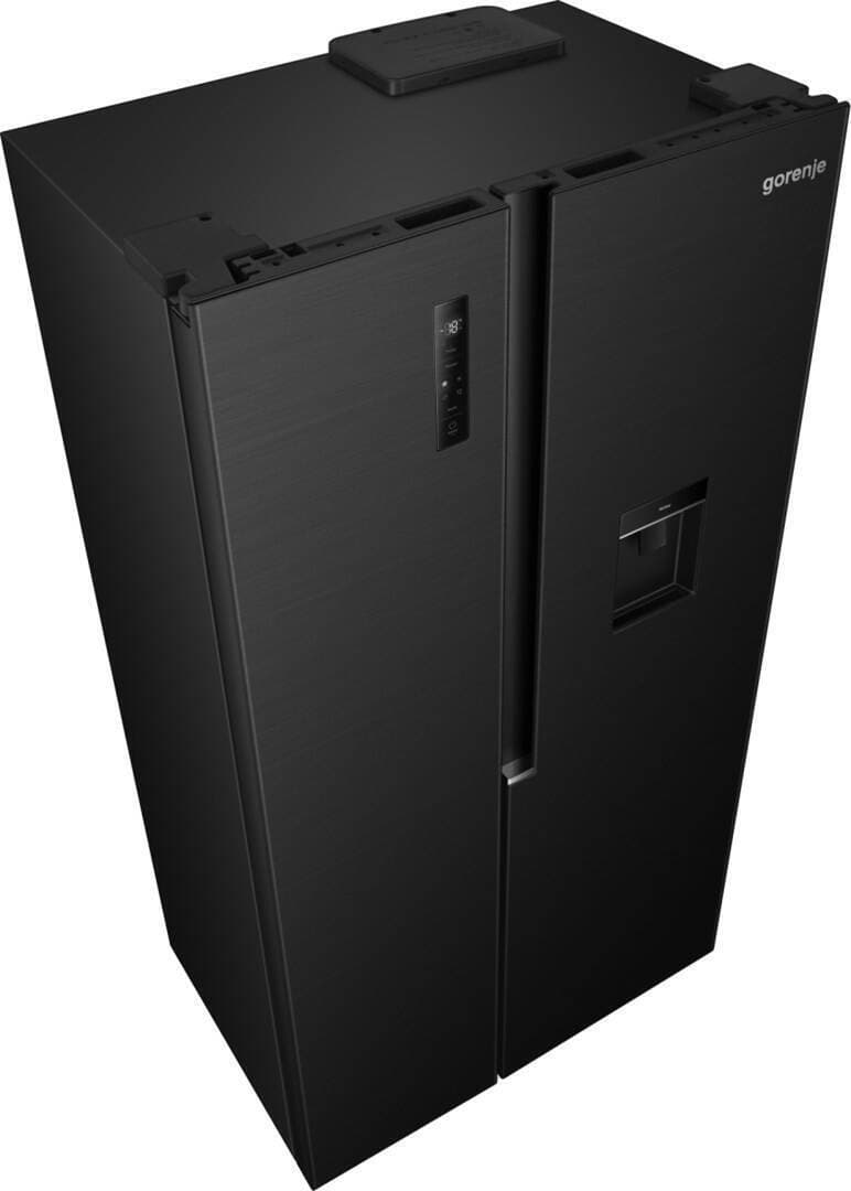 Gorenje Ψυγείο Ντουλάπα 541lt Total NoFrost Υ178.6xΠ91.1xΒ61.5εκ. Μαύρο Hzf55082 G400 11