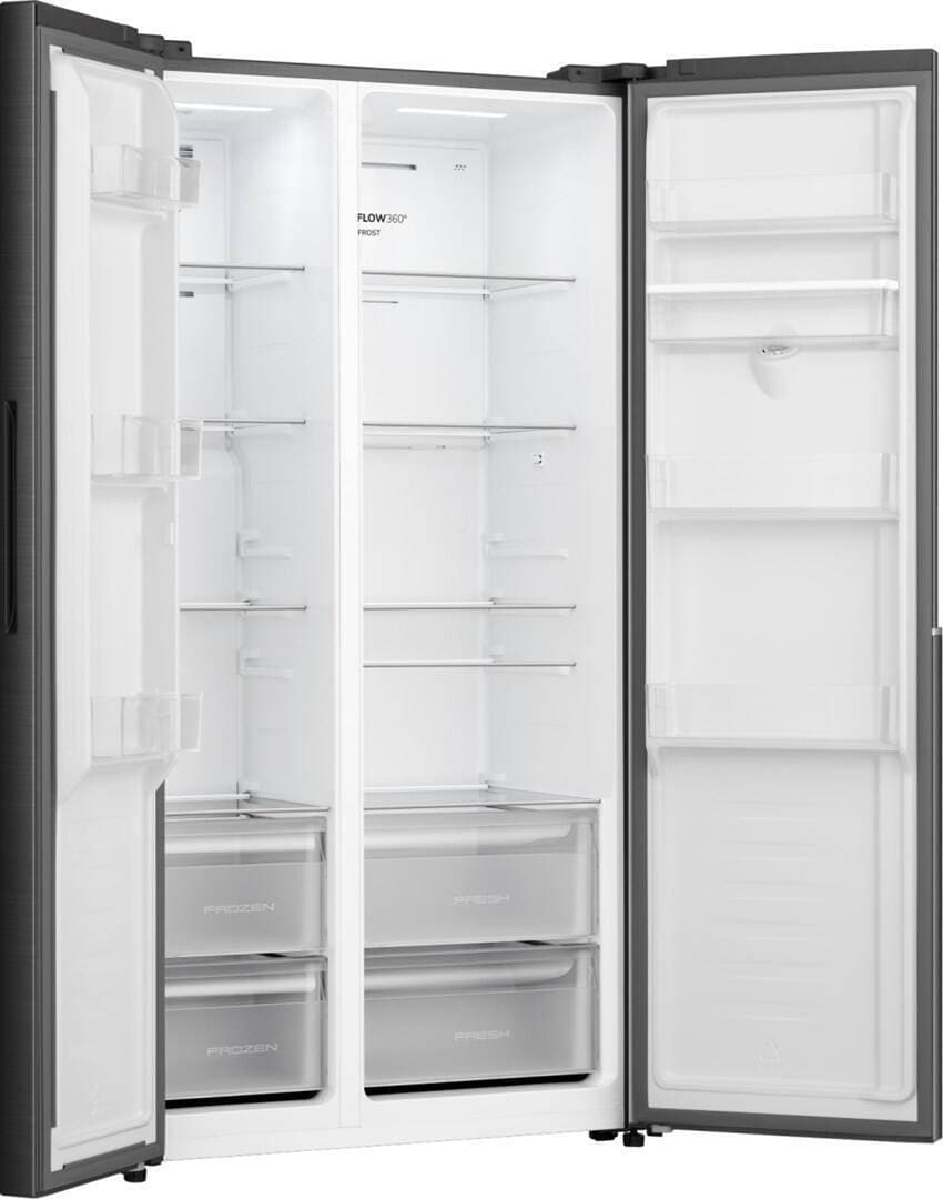 Gorenje Ψυγείο Ντουλάπα 541lt Total NoFrost Υ178.6xΠ91.1xΒ61.5εκ. Μαύρο Hzf55082 G400 6