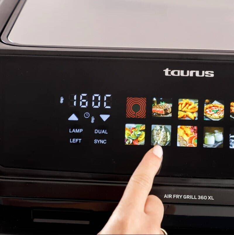 Taurus Air Fryer 10lt Μαύρο 973004000 4