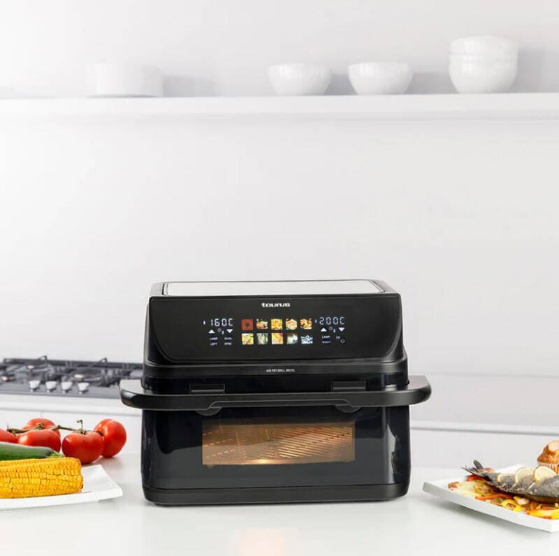 Taurus Air Fryer 10lt Μαύρο 973004000 5