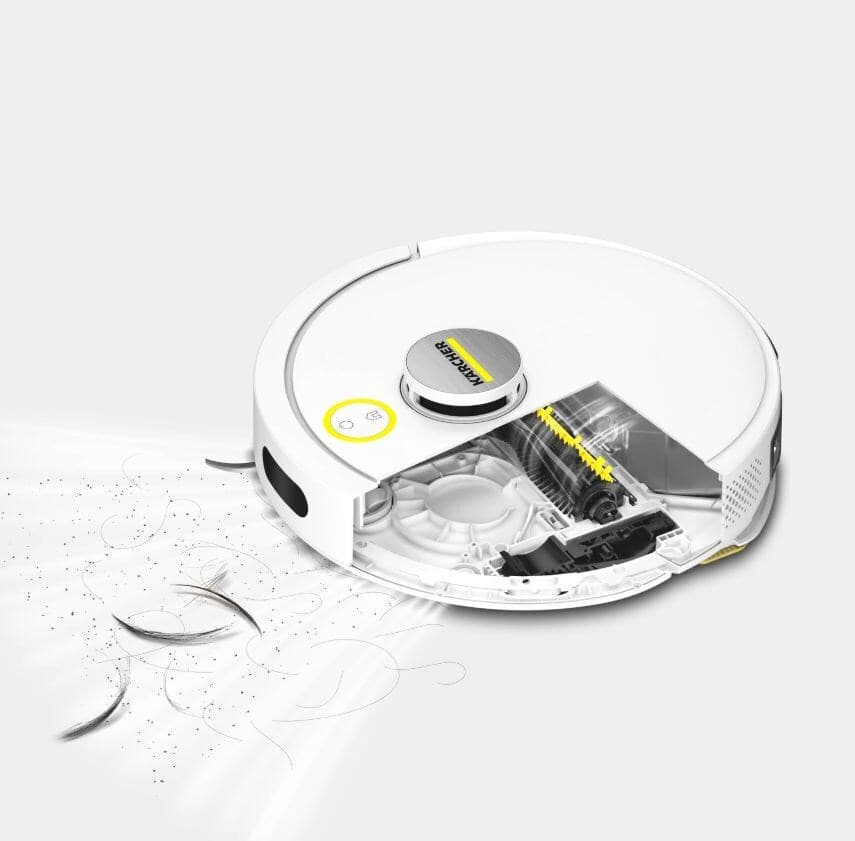 Karcher RVC 3 Comfort Extra Σκούπα Ρομπότ με Χαρτογράφηση Laser & Απορρόφηση 15000Pa Λευκή 3