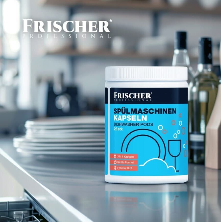 Frischer 22 Κάψουλες Πλυντηρίου Πιάτων FR00259_22_15g 4