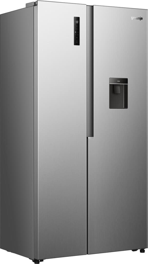 Gorenje Ψυγείο Ντουλάπα 541lt NoFrost Υ178.6xΠ91.1xΒ61.5εκ. Γκρι NRS917E41XWD 11