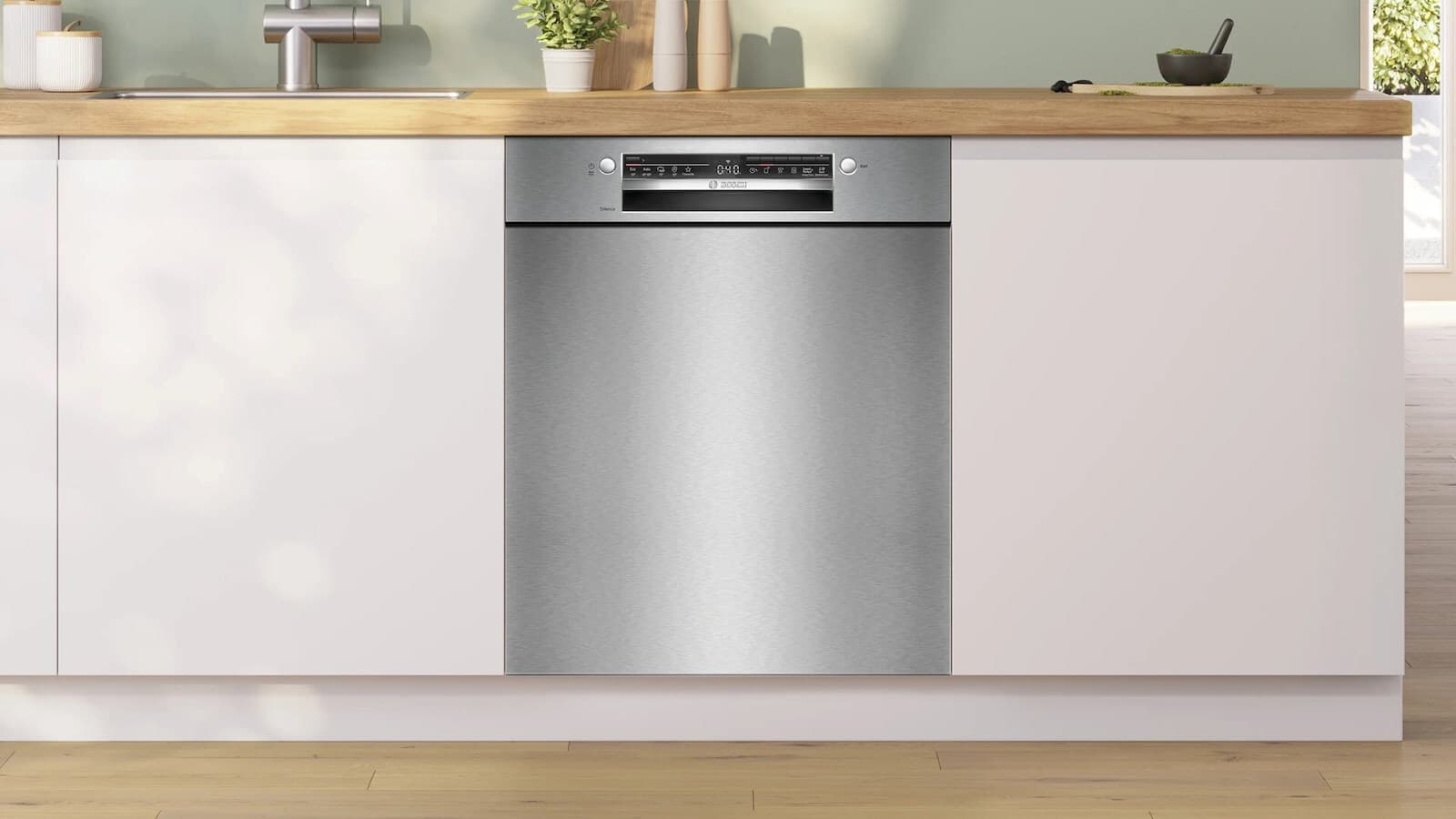Bosch Εντοιχιζόμενο Πλυντήριο Πιάτων για 14 Σερβίτσια Π60xY82εκ. Inox Serie 2 14