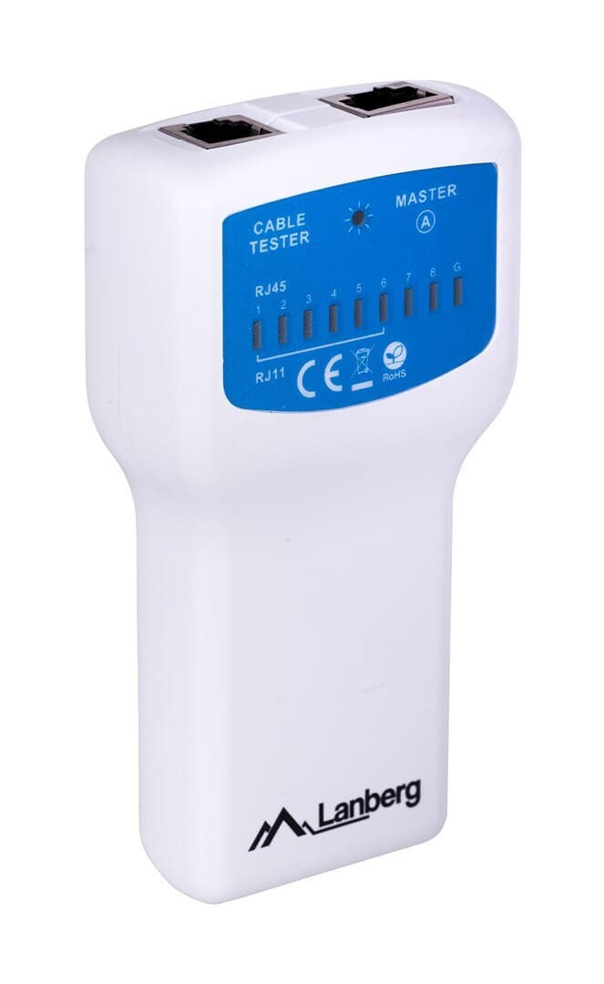 Lanberg NT-0402 Tester Καλωδίων Δικτύου RJ11 / RJ45 6