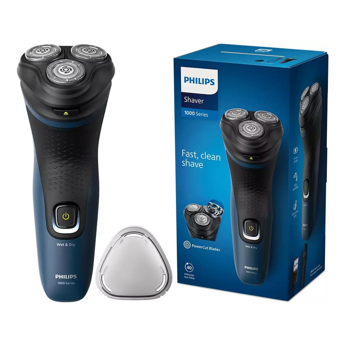 Philips S1151/00 Περιστρεφόμενη Ξυριστική Μηχανή Σώματος / Προσώπου Επαναφορτιζόμενη 4