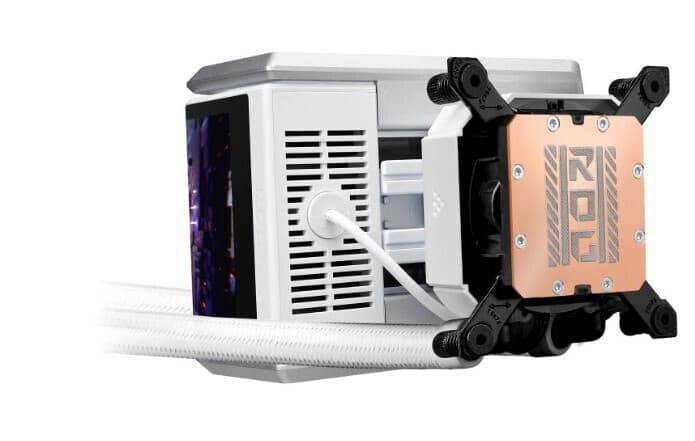 Asus ROG Ryuo IV 360 ARGB Υδρόψυξη AIO CPU με 3 Ανεμιστήρες 120mm Λευκή 7