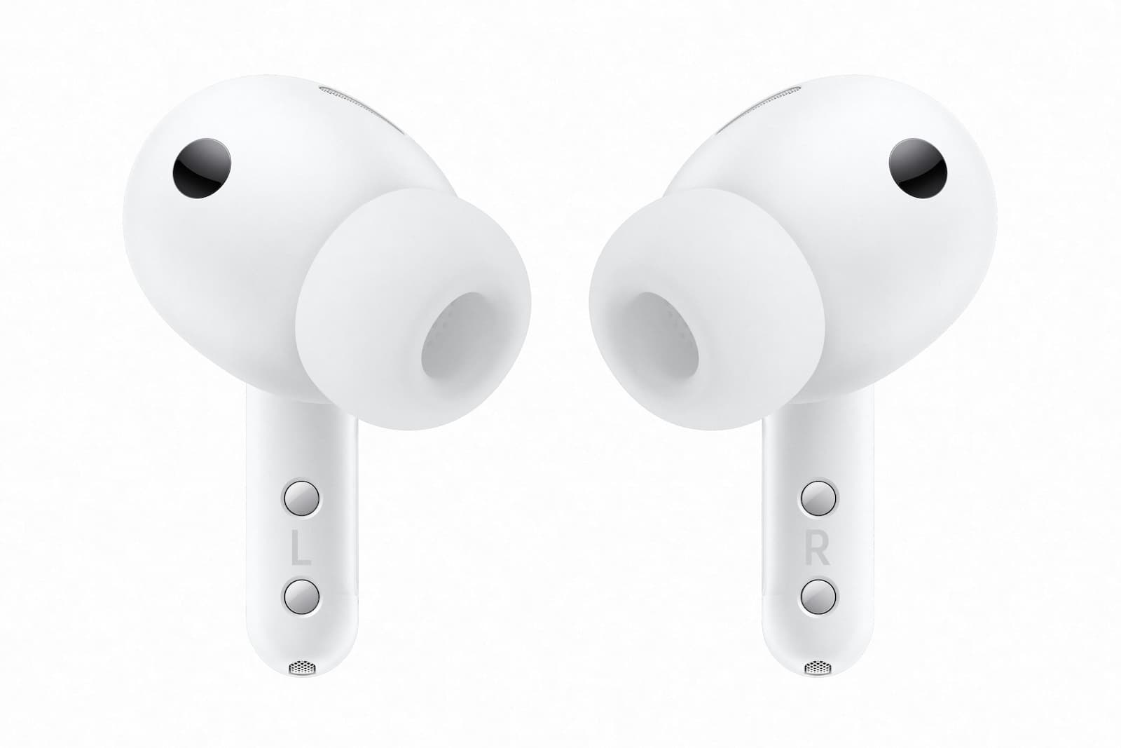Samsung Galaxy Buds4 Pro Bluetooth Handsfree Ακουστικά με Αντοχή στον Ιδρώτα και Θήκη Φόρτισης Λευκά 3