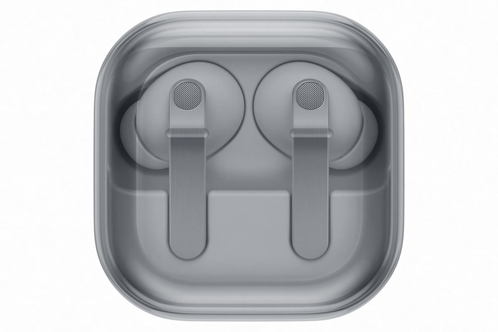 Samsung Galaxy Buds4 Pro Bluetooth Handsfree Ακουστικά με Αντοχή στον Ιδρώτα και Θήκη Φόρτισης Λευκά 5