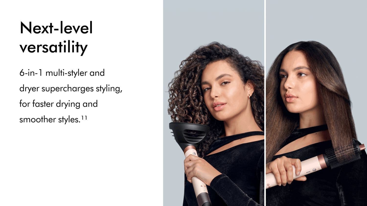 Dyson Hs09 Airwrap Co-anda2x Curly + Coily Ηλεκτρική Βούρτσα με Αέρα για Ίσιωμα και Μπούκλες 1700W Amber Silk 143161-01 5