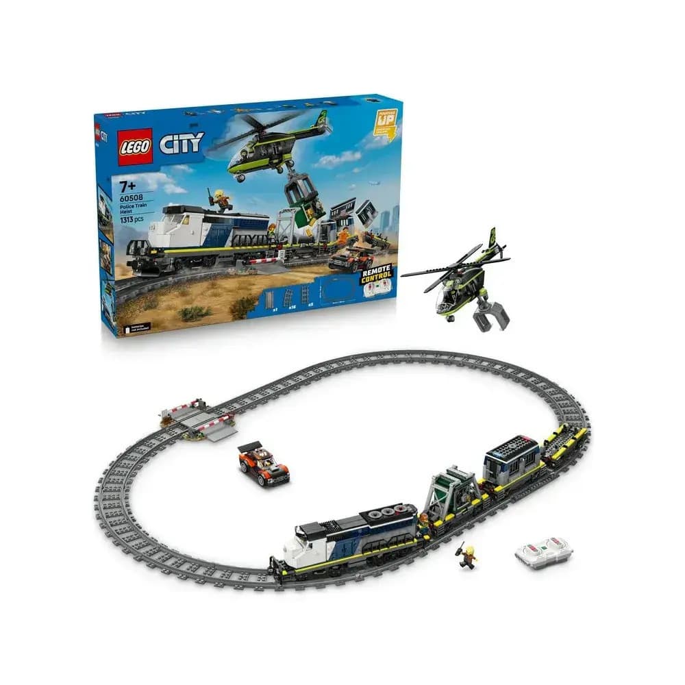 LEGO Τουβλάκια Police Train Heist για 7+ Ετών 1313τμχ 60508 3