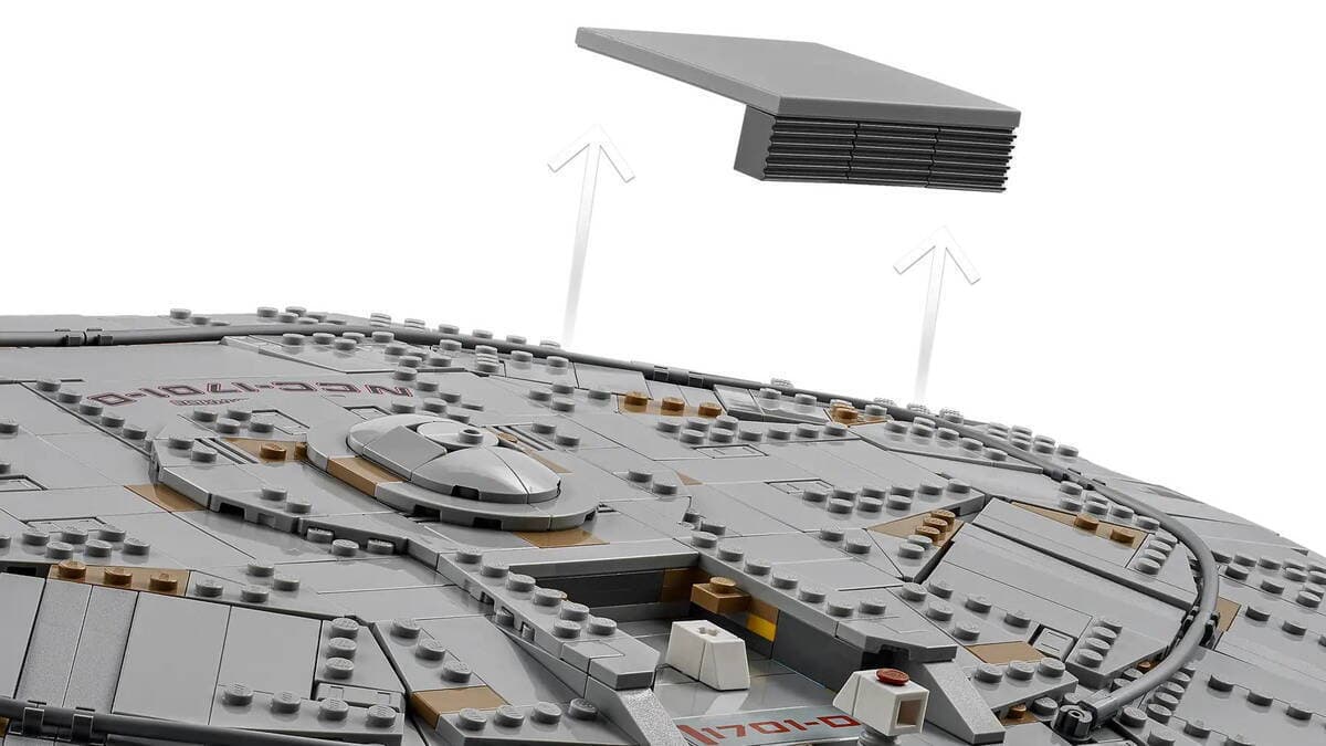 LEGO Icons Star Trek: U.S.S. Enterprise NCC-1701-D™ για 18+ Ετών 3600τμχ 10356 5