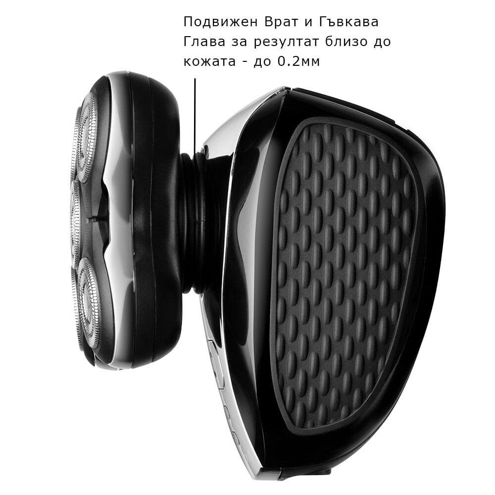 Remington RX5 για το Κεφάλι XR1500 Περιστρεφόμενη Ξυριστική Μηχανή Προσώπου Επαναφορτιζόμενη 10