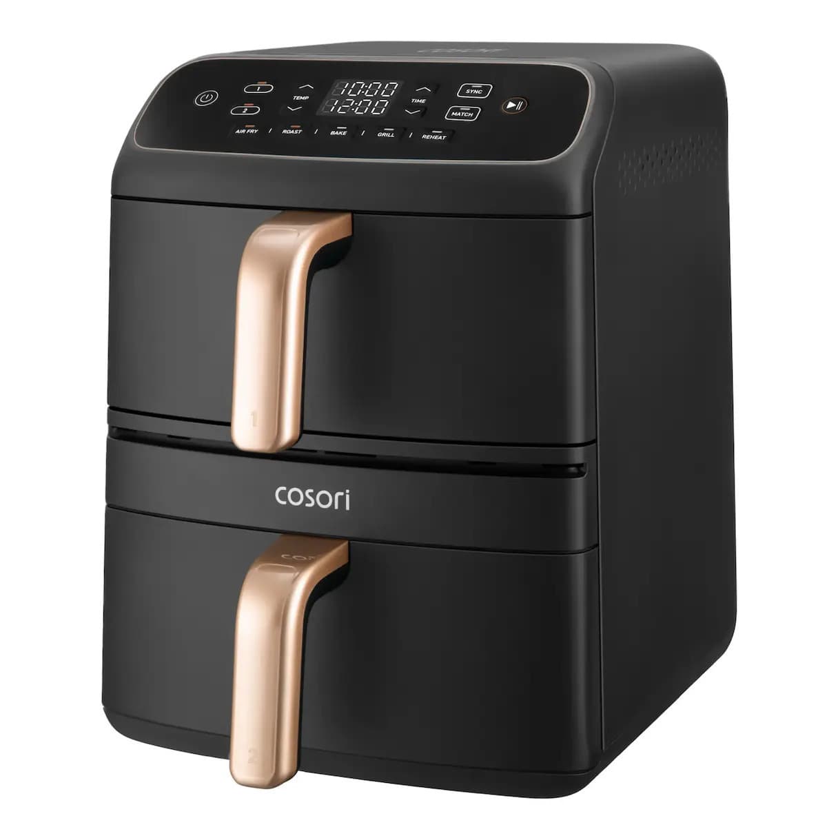 Cosori Air Fryer με Διπλό Αποσπώμενο Κάδο 8.6lt Μαύρο 1391504 5