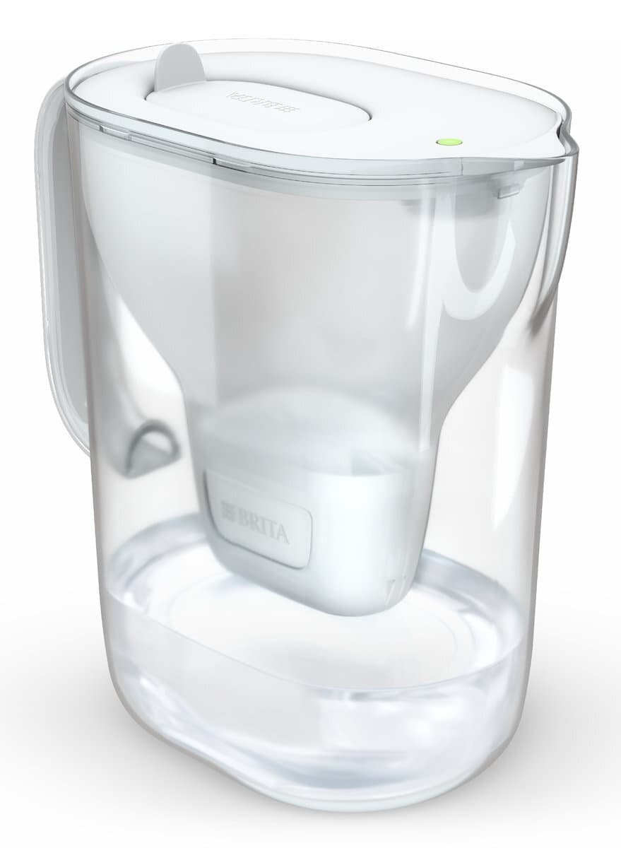 Brita Style Essential Xl White + Mx Pro Pure Κανάτα Σερβιρίσματος Πλαστική με Φίλτρο 3600ml