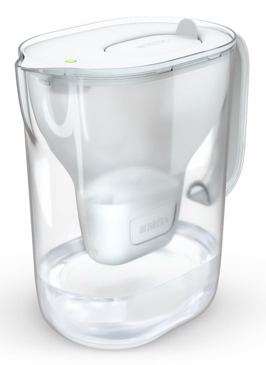 Brita Style Essential Xl White + Mx Pro Pure Κανάτα Σερβιρίσματος Πλαστική με Φίλτρο 3600ml 6