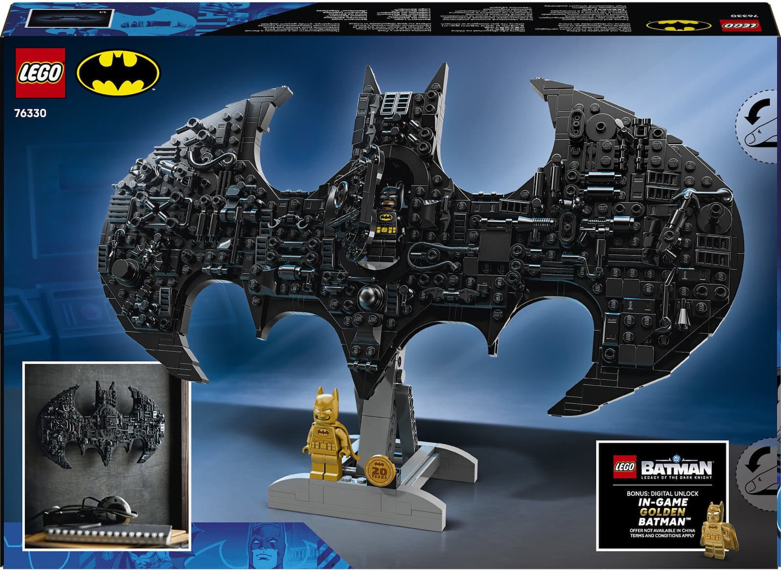 LEGO Super Heroes Batman Logo για 12+ Ετών 678τμχ 76330 11