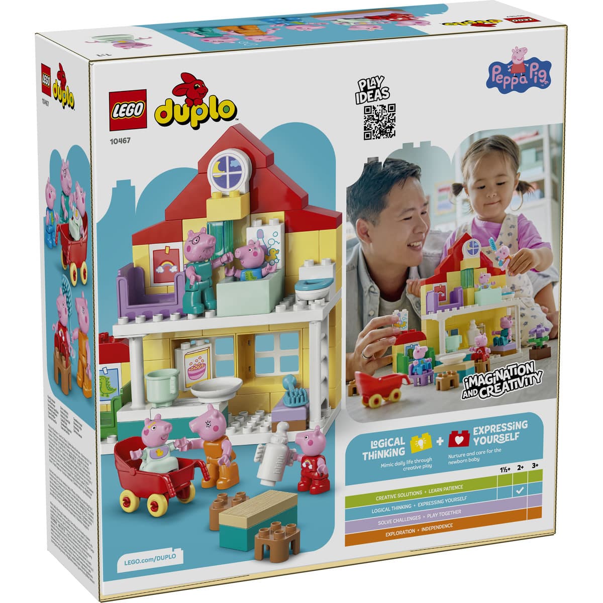 LEGO Duplo Peppa Pig - Family House για 2+ Ετών 84τμχ 10467 8
