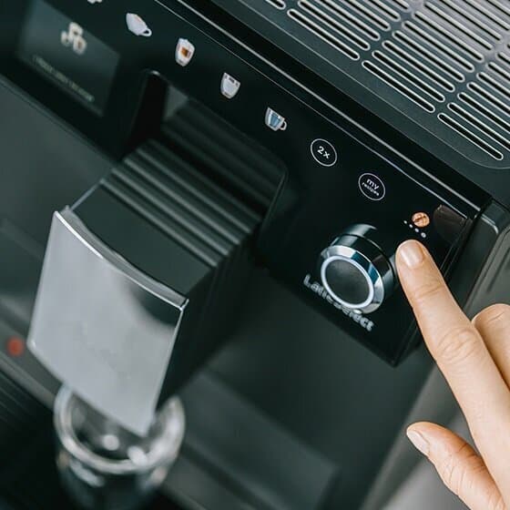 Melitta Latteselect Αυτόματη Μηχανή Espresso 1400W Πίεσης 15bar με Μύλο Άλεσης Μαύρη F63/0-212 5
