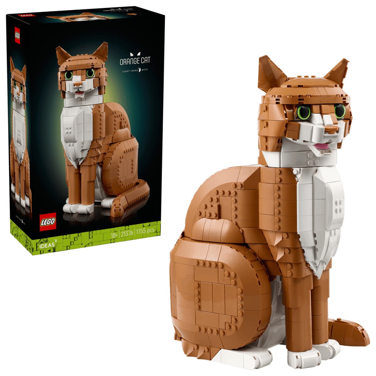 LEGO Ideas Orange Cat για 18+ Ετών 1755τμχ 21376 10