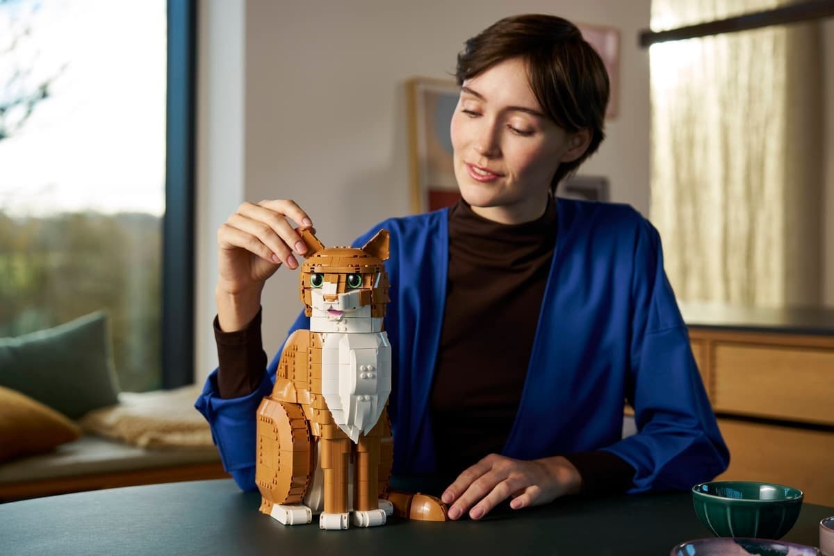 LEGO Ideas Orange Cat για 18+ Ετών 1755τμχ 21376 13