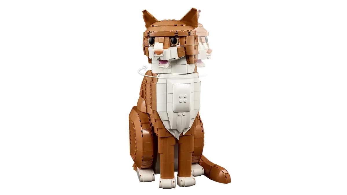 LEGO Ideas Orange Cat για 18+ Ετών 1755τμχ 21376 14